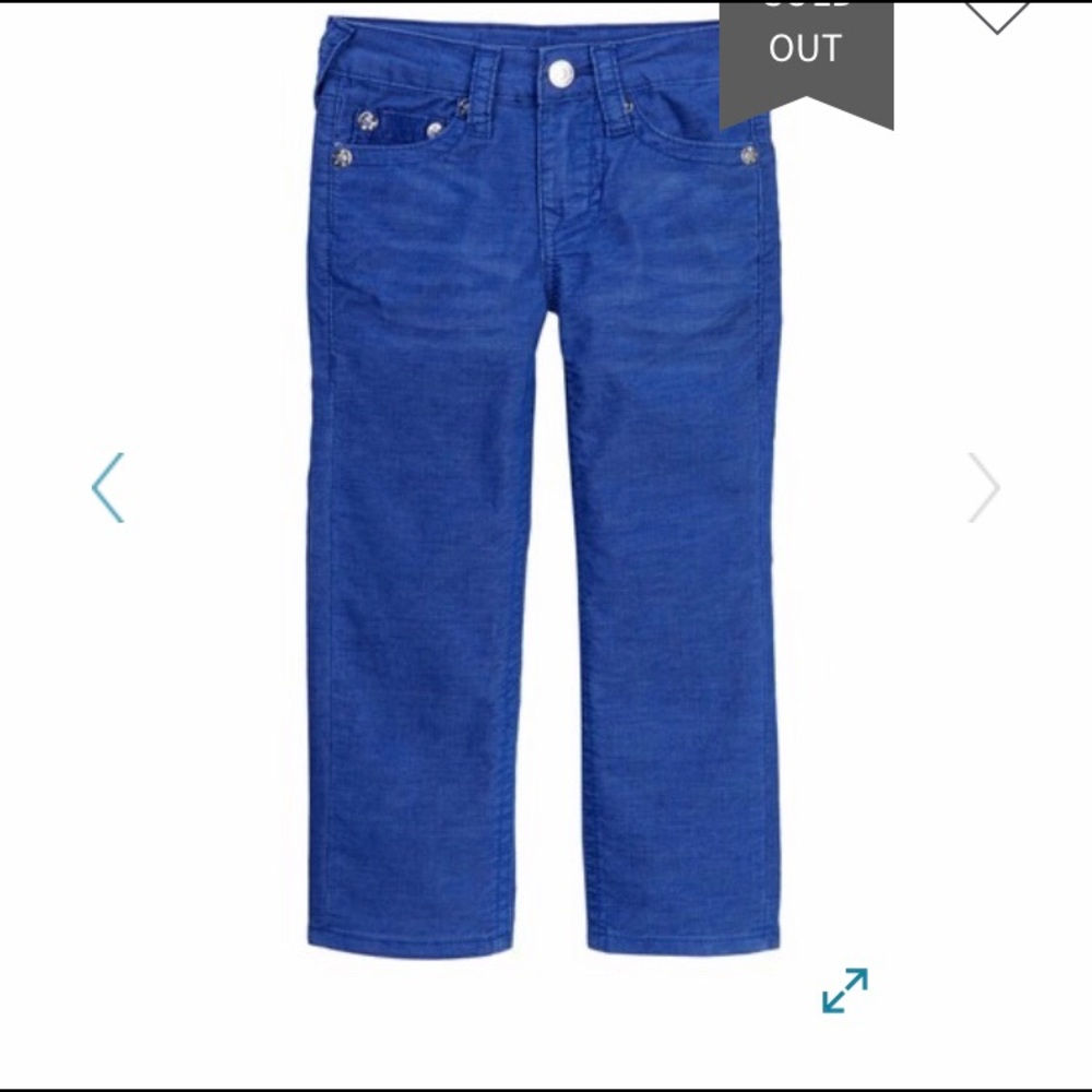 True Religion Boys Slim Fit Cord Pant